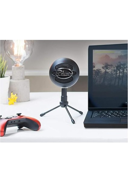 Microphones Snowball Ice Plug 'n Play USB Mikrofon, Kayıt, Podcasting, Broadcasting, Twitch Game-Streaming, Voiceover, Youtube Videoları Pc ve Mac Üzerinde - Siyah fiyatları