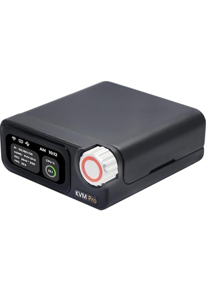 Nanokvm Pro - 4K Kvm Over Ip, Uzaktan Sunucu Yönetimi, Atx Power Control, USB Klavye/fare Emülatörü, Wifi6, Güç Kontrolü, Toplu Yönetim (Desk, Eth+Poe+Wifi, Sync LED Strip)