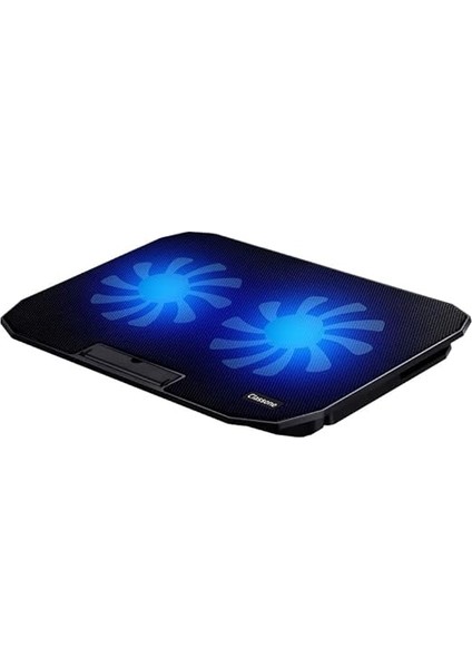 M40 Gaming Laptop Soğutucu Notebook Standı, Mavi Led,14-15.6-17 Inch Uyumlu, 2 Fan, 2 USB modelleri