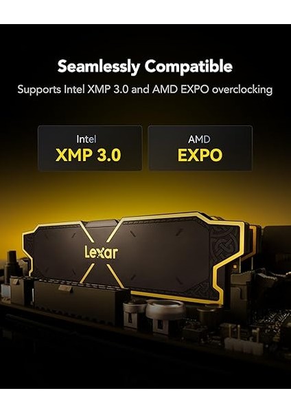 Thor Oc Ddr5 Ram 16GB Kit (2X8GB) 6000MHZ, Dram 288-PIN Udımm Masaüstü Bellek, Yüksek Performanslı Oyun Bilgisayarı Bellek Desteği Intel Xmp 3.0/amd Expo, On-Die Ecc, 1.25V(LD5U08G60C38LG-RGD) fırsatları