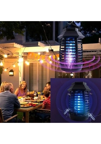 Tutma ve Asma Saplı Ledli Sinek Makinesi 2W Sinek Öldürücü Uv Mor Işıklı Aparat modelleri
