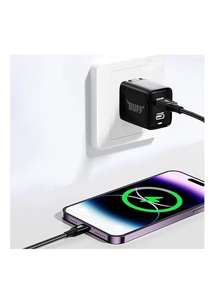 BL71 USB To Lightning 2.4A 1.2m Örgülü Data ve Şarj Kablosu (Siyah) fırsatları