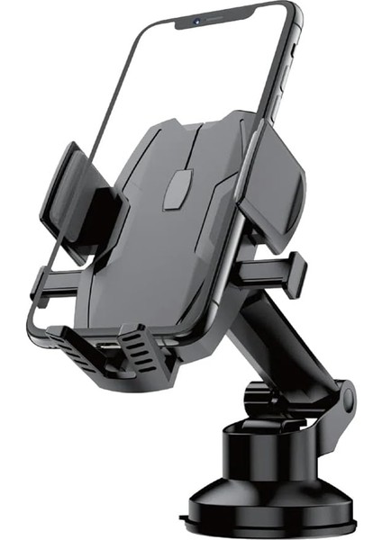 JX-004 Siyah Çok Amaçlı Magnetic Car Holder Araç Içi Telefon Tutucu