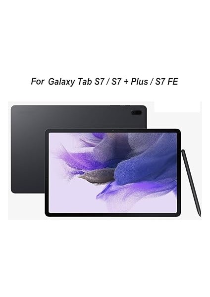 Tab S7 Fe S Kalem, Samsung Galaxy Tab S7 Için Stylus Kalem, Tab S7 Fe SM-T730, SM-T733, SM-T736B Yedek Uçlu Stylus S Kalem (Bluetooth'suz) (Siyah) fiyatları