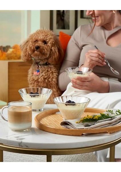 Vanılla Kase1 (<17CM) 320 cc 6'lı Hediyelik Kutu modelleri