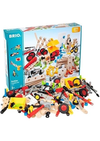 34589 – Builder Kindergartenset 270-PARÇA, Yapı Konstruktionsspielzeug fırsatları