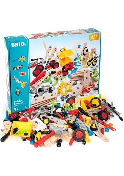 34589 – Builder Kindergartenset 270-PARÇA, Yapı Konstruktionsspielzeug indirimleri