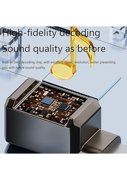 Lightning To 3.5mm Kulaklık Adaptörü Yüksek Ses Kalitesi Çevirici Otgbx fırsatları