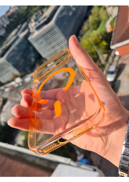 iPhone 17 Pro (6.3 Inç) Magsafe Uyumlu Sararmaz Sert Mika Ince Hafif Telefon Kılıfı fiyatları