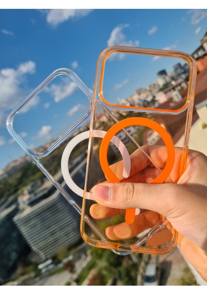 iPhone 17 Pro (6.3 Inç) Magsafe Uyumlu Sararmaz Sert Mika Ince Hafif Telefon Kılıfı fırsatları