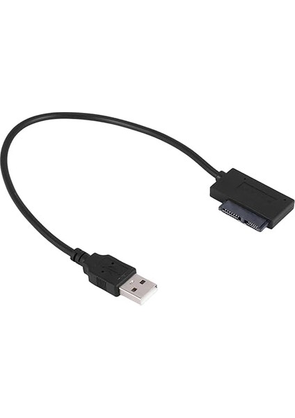 USB Adaptörü Pc 6 P+7 P CD DVD Rom Sata USB 2.0 Dönüştürücü Slimline Sata 13 Pin Sürücü Kablosu Pc Dizüstü Bilgisayar Için