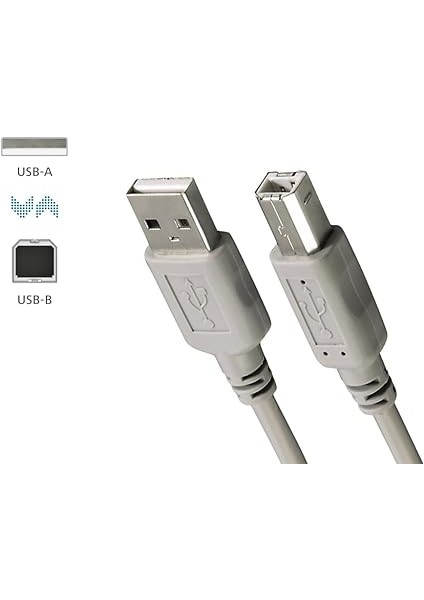 HM.200902 USB 2.0 5 M Yazıcı Kablosu fırsatları