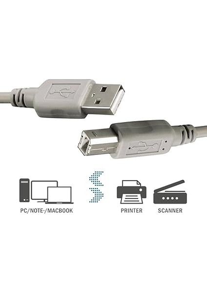 HM.200902 USB 2.0 5 M Yazıcı Kablosu indirimleri