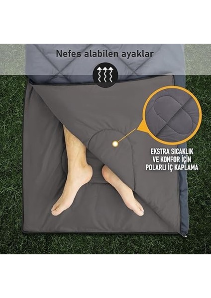 Uyku Tulumu, Polar, Battaniye, Kamp Uyku Tulumu, Outdoor Dış Mekan, 3-4 Mevsim, Yazlık Uyku Tulumu - Kış Uyku Tulumu, Ultra Hafif, Sıcak ve Kompakt fırsatları