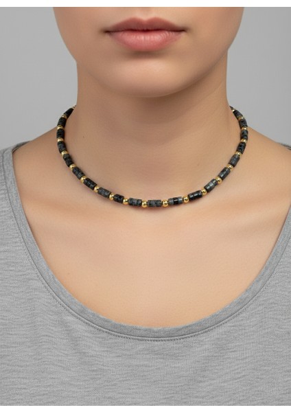 Renk Harmanı Doğal Taş Boncuk Kolye fiyatları