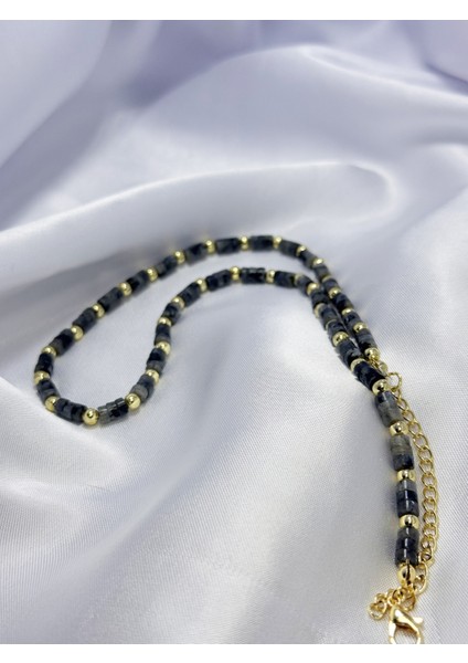 Renk Harmanı Doğal Taş Boncuk Kolye fırsatları