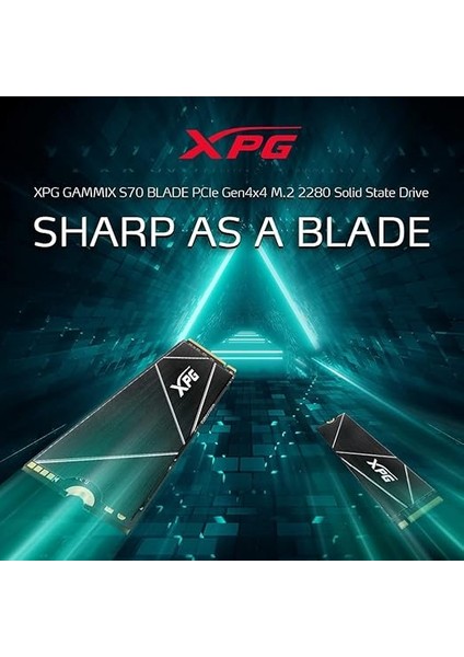 Xpg Gammix S70 Blade 1tb 7400-5500MB Pcıe GEN4X4 M.2 Nvme SSD fırsatları