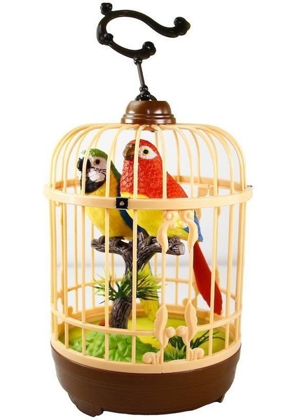 HL518-2 Kafesli Ikili Kuş Müzik