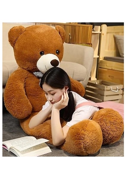 Özel Hediye - 140 cm Papyonlu Peluş Ayıcık... 140CMAYI (Kahverengi) modelleri