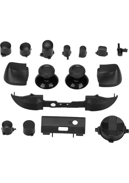 Series x Için Tam Oyun Denetleyici Düğmesi Seti Yedek Kolları Kitleri (Siyah) indirimleri