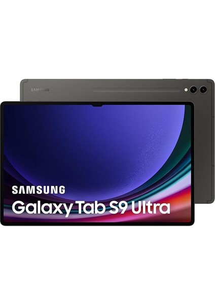 Galaxy Tab S9 Ultra Tablet 12 GB Ram, 512 GB Hafıza, Koyu Gri (Samsung Türkiye Garantili)