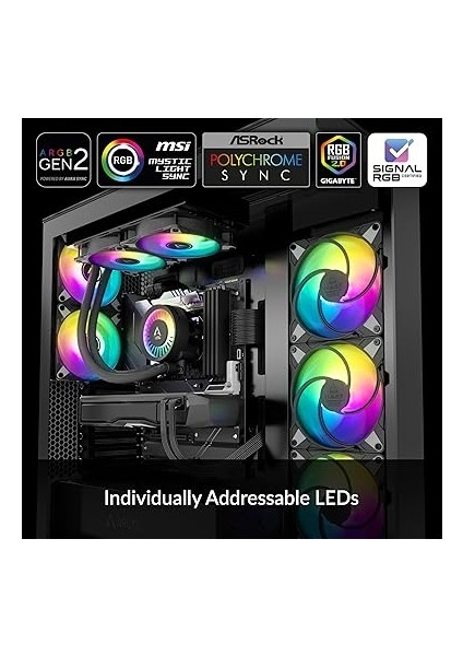 Liquid Freezer Iıı - 280 A-Rgb Intel/amd Uyumlu, 280MM Radyatörlü, 2X14CM P14 Pwm Fanlı, Sıvı Işlemci Soğutucu Siyah (AR-ACFRE00143A) modelleri