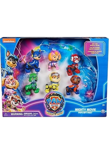 Patrol: Süper Film, 6 Süper Kahraman Oyun Figürlü Hediye Seti, 3 Yaşından Büyük Çocuklar Için Uygun Oyuncak modelleri