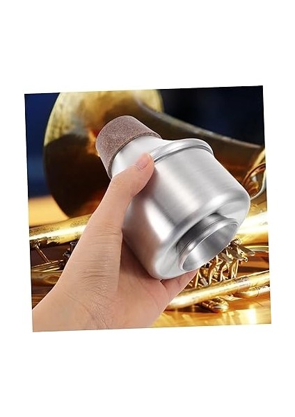 Alüminyum Alaşımlı Trompet Düz Susturucu Metal Trompet Aksesuarları Uygulama Için Susturucu fırsatları