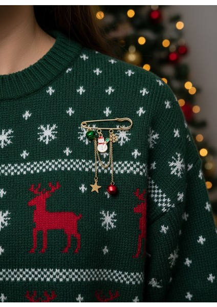 Yılbaşı Rüyası Yaka Iğnesi