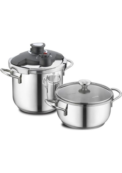 Alia 4 Parça Düdüklü Tencere Seti