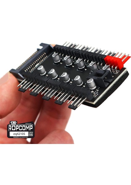 10 Port Fan Power Hub Sata Güçlü Pwm Switch Çoklayıcı indirimleri