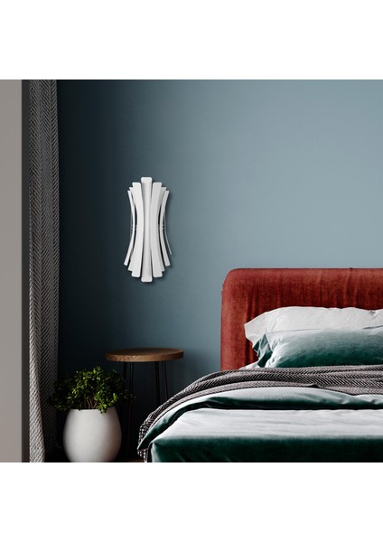 Linea Çift Yönlü Modern Metal Aplik Beyaz, Minimalist Duvar Lambası LINEA-15441 fiyatları