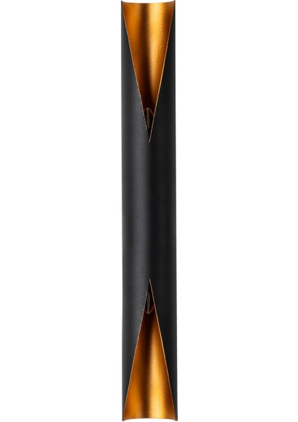 Vega Çift Yönlü Metal Tekli Aplik Siyah, Modern Tasarım Duvar Lambası VEGA-15366 modelleri