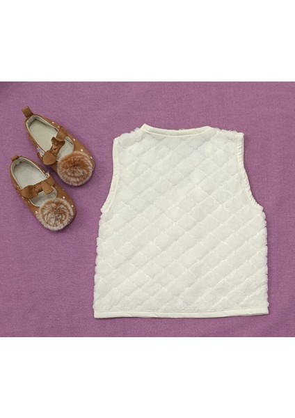 Welkin Baklava Desenli Ayıcık Nakışlı Welsoft Yelek indirimleri