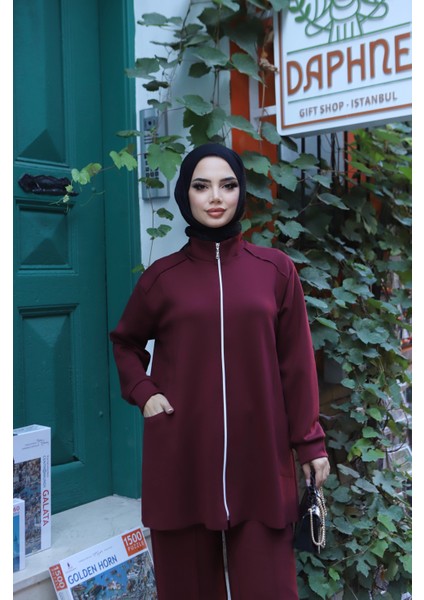 Cepli Fermuarlı Oysho Takım modelleri