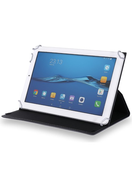 Lenovo Tab E10 10.1" Tablet Uyumlu Standlı Tablet Kılıfı + Nano Ekran Koruyucu fırsatları