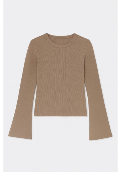 Kadın Bisiklet Yaka Fitilli Ispanyol Kol Bluz fiyatları