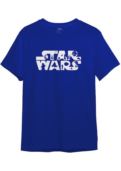 Star Wars Tişört - Mavi