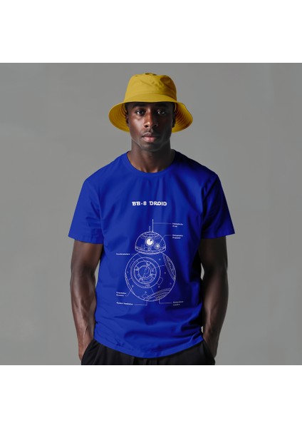 Bb-8 Tişört - Mavi modelleri