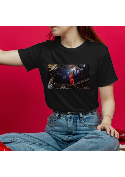 Michael Jordan Chicago Bulls 1997 Tişört - Siyah fiyatları