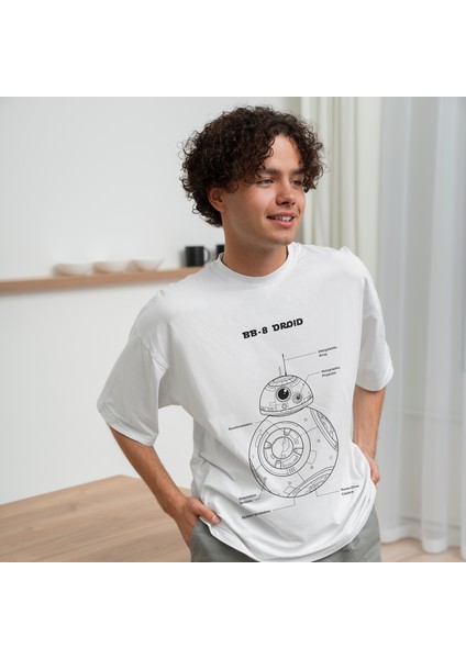 Bb-8 Tişört - Beyaz modelleri