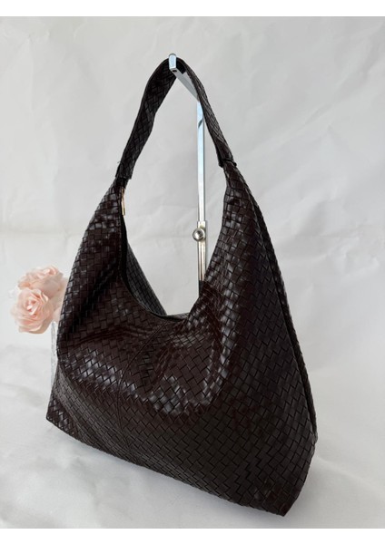 Örgü Deri Omuz Çantası Hobo Çanta – Omuz Askılı, Yumuşak Deri, Günlük & Şık Spacious Shoulder Bag modelleri