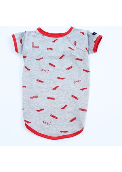 Kedi Köpek Kaykaylı T-Shirt fiyatları