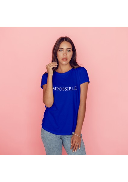 Impossıble Tişört - Mavi fiyatları