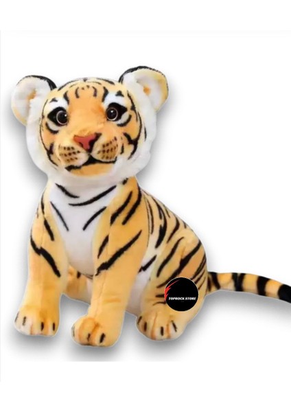 Sevimli Kaplan Leopar Peluş Oyuncak 30 cm Hediyelik Uyku Arkadaşı modelleri