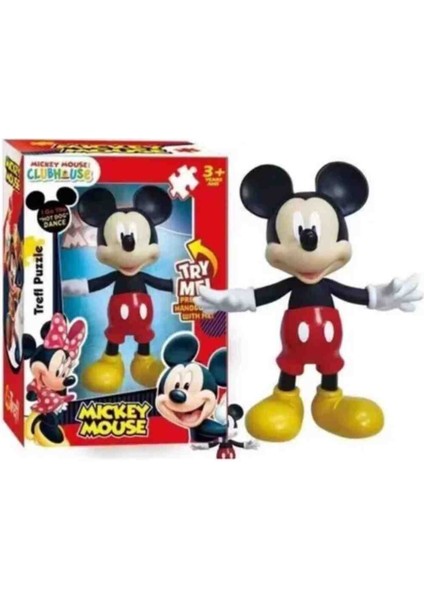 Mickey Mouse Clubhouse Işıklı El ve Ayak Hareketli Oyuncak Figür 21 cm