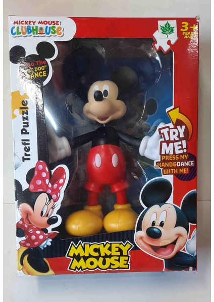 Mickey Mouse Clubhouse Işıklı El ve Ayak Hareketli Oyuncak Figür 21 cm indirimleri