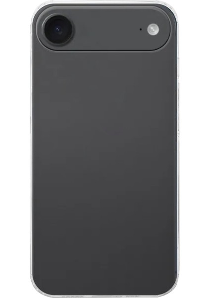 Apple iPhone 17 Air ile Uyumlu Kapak 1mm Şeffaf Süper Silikon Kılıf