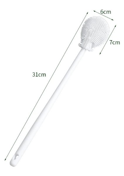 Bfs Kavanoz ve Biberon Yıkama Fırçası Silikon Beyaz modelleri