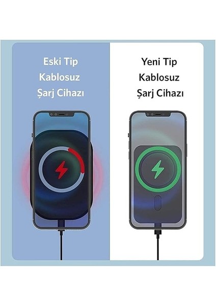 iPhone 13 Pro-Pro Max Serileri Için, Kablosuz Şarj Aleti, Magsafe Aksesuarlarıyla Uyumlu Araç Içi Manyetik Şarj 15W 15WM 8683140088245 modelleri